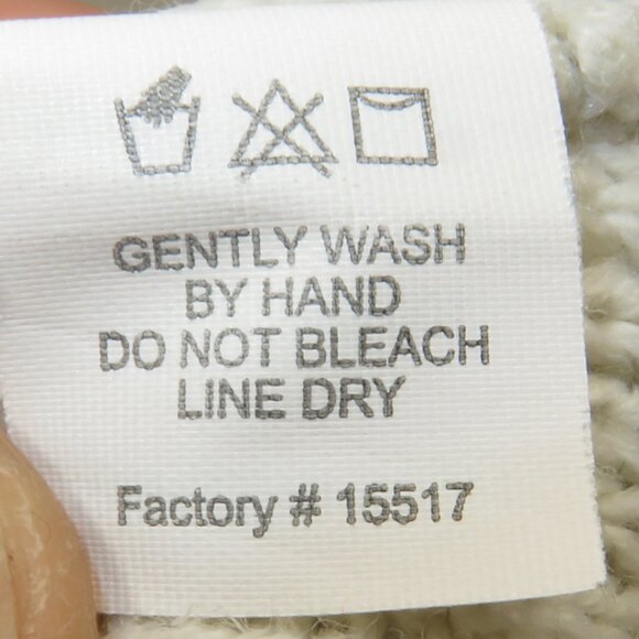 Adidas Unisex Trefoil Logo Knit Cuffed Beanie Cream Knit Cap Acrylic Hat OS - Picture 6 of 7